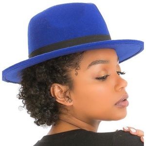 Adele Straight Brim Fedora Hat